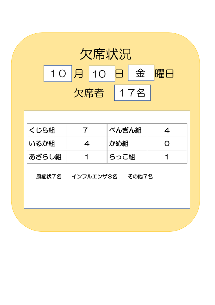 １０月１０日のサムネイル